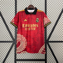 CAMISA DO REAL MADRID 24/25 VERMELHO EDIÇÃO ESPECIAL