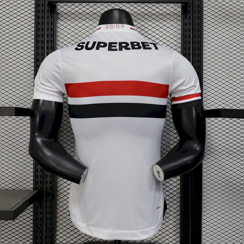 CAMISA VERSÃO PLAYER DO SÃO PAULO 25/26 BRANCO