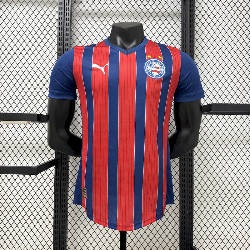 CAMISA VERSÃO PLAYER DO BAHIA 25/26 AZUL E VERMELHO