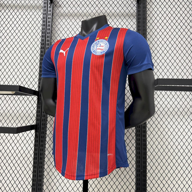 CAMISA VERSÃO PLAYER DO BAHIA 25/26 AZUL E VERMELHO
