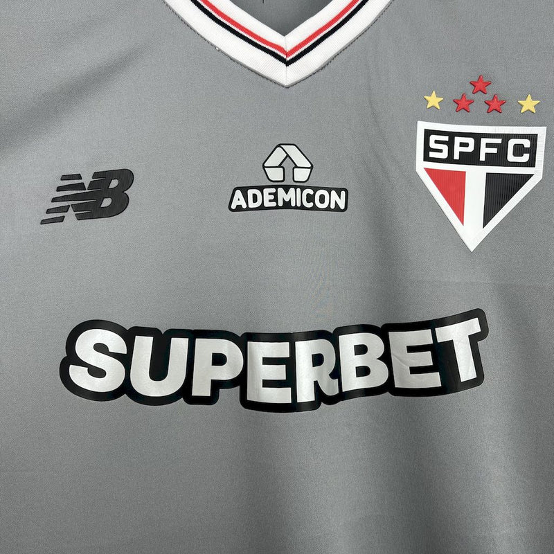 CAMISA DO SÃO PAULO 25/26 CINZA